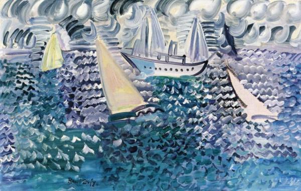 Sailboats by Raoul Dufy