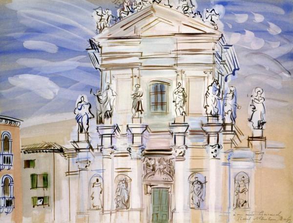 Santa Maria Assunta, Jesuit Church by Raoul Dufy