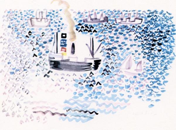 Seascape by Raoul Dufy