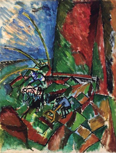 Shrimp Fishermen In The Port Of Havre by Raoul Dufy Oil Painting Reproductions
