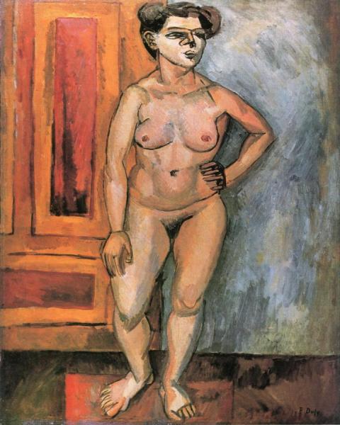 Standing Nude by Raoul Dufy