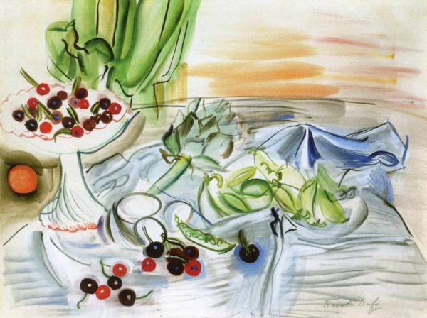 Still Life With Artichoke by Raoul Dufy