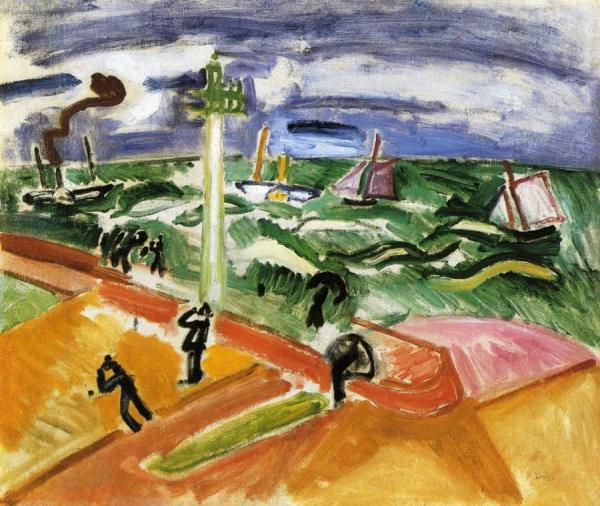 Storm At Sainte-adresse by Raoul Dufy