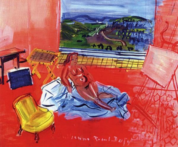 Studio In Vence by Raoul Dufy