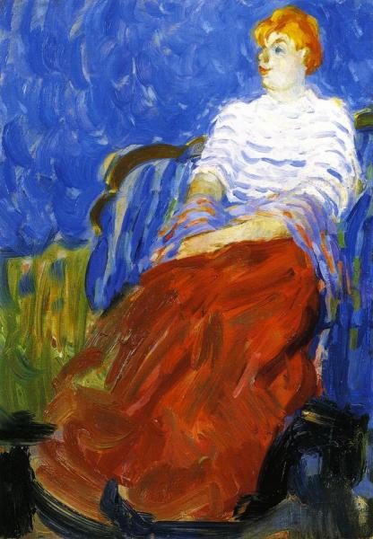 Suzanne Dufy, The Artist's Wife by Raoul Dufy