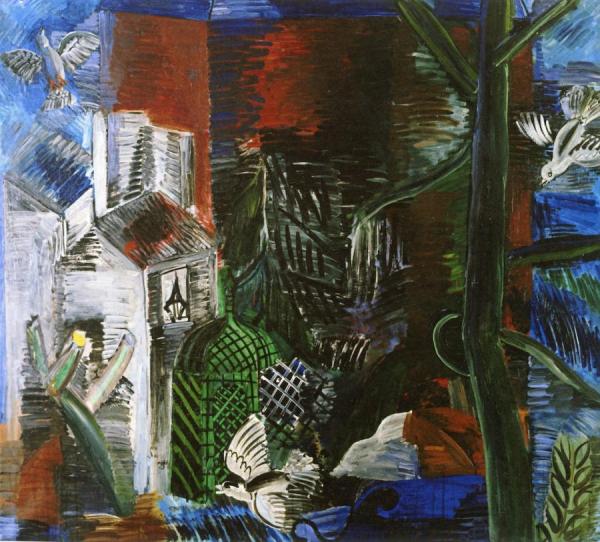 The Abandoned Garden by Raoul Dufy