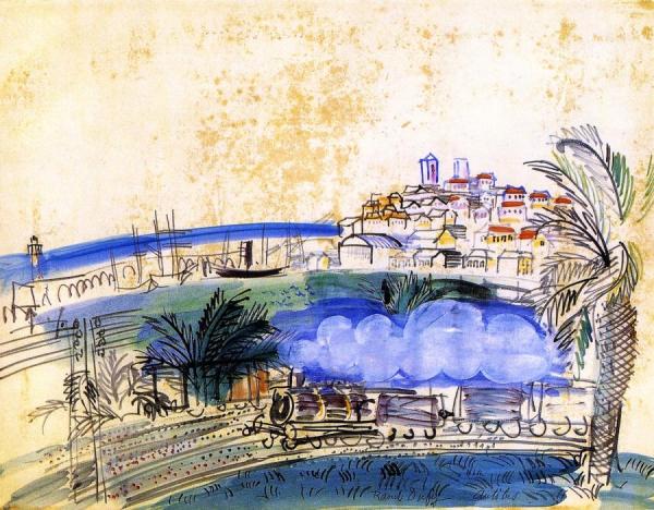 The Antibes by Raoul Dufy