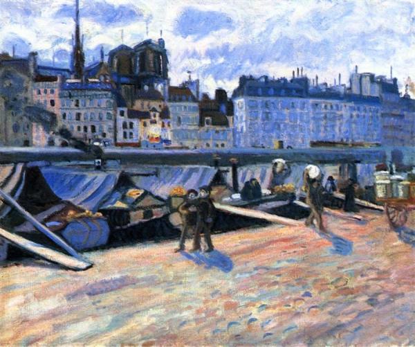 The Apple Market by Raoul Dufy