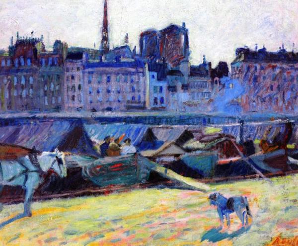 The Apple Market by Raoul Dufy