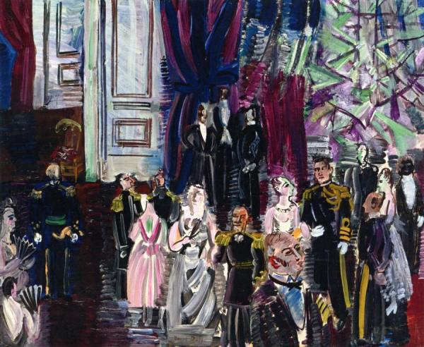 The Ball For The Adimral by Raoul Dufy