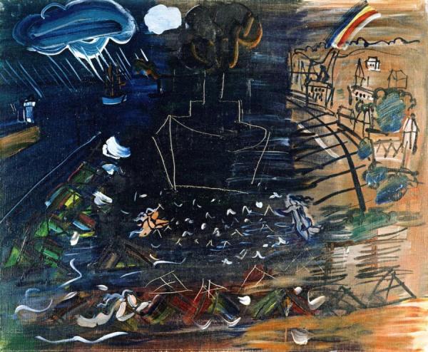 The Black Freighter by Raoul Dufy