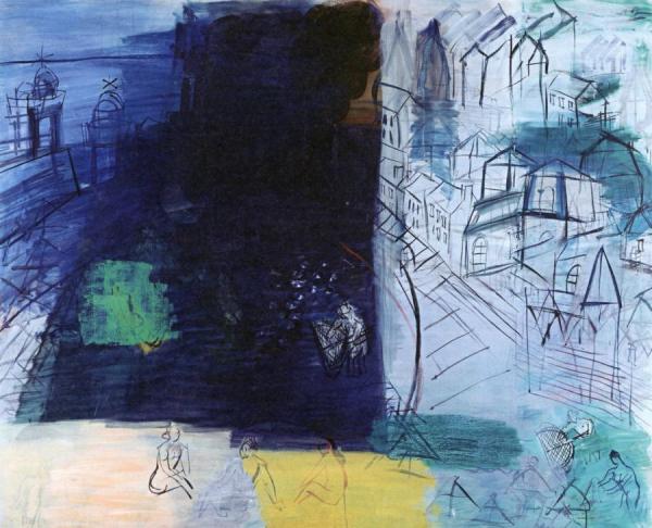 The Black Freighter by Raoul Dufy