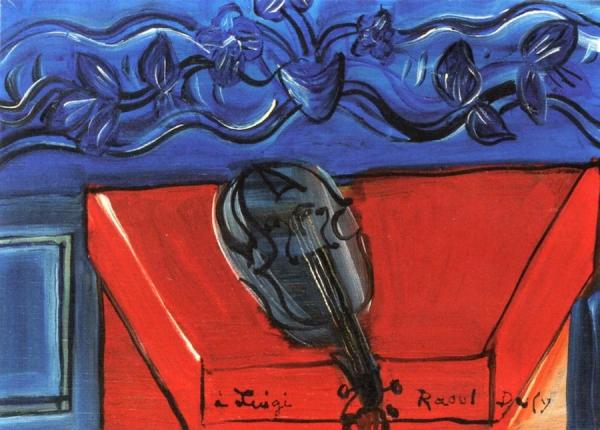 The Blue Violin by Raoul Dufy