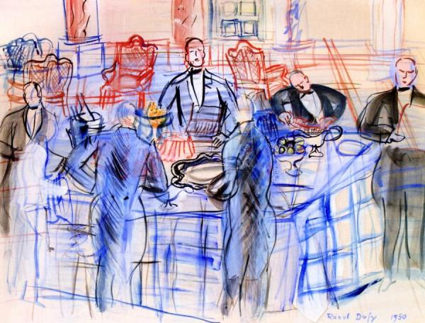 The Buffet by Raoul Dufy