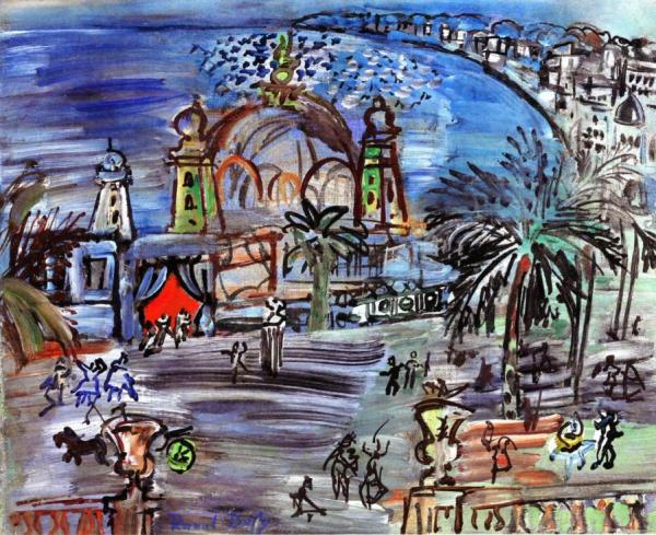 The Carnival At Nice by Raoul Dufy