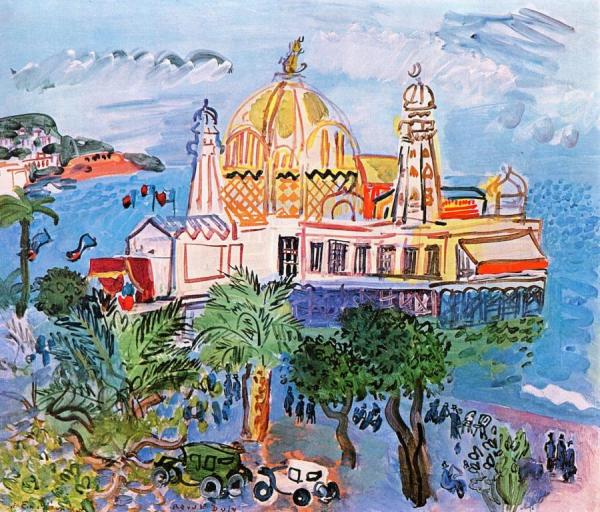 The Casino At Nice by Raoul Dufy
