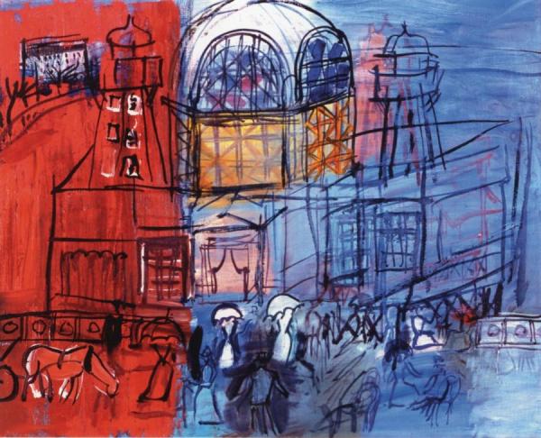 The Casino On The Pier At Nice by Raoul Dufy