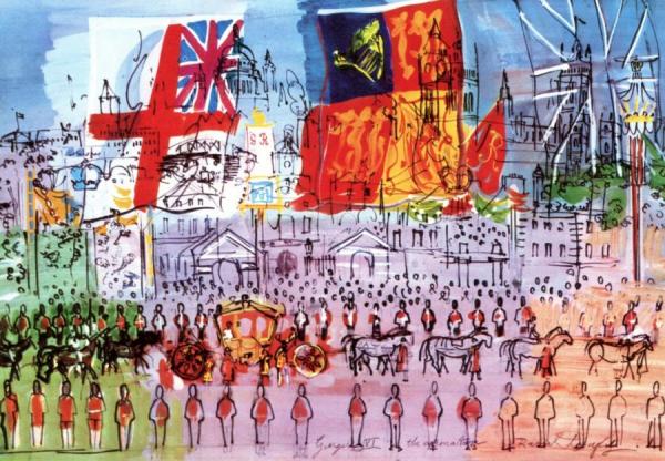 The Coronation Of King George Vi by Raoul Dufy