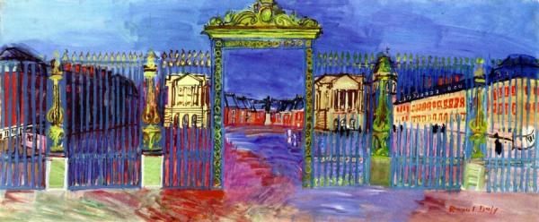The Entrance To The Versailles Palace by Raoul Dufy