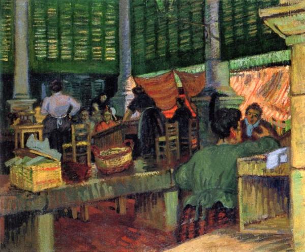 The Fish Market In Marseille by Raoul Dufy