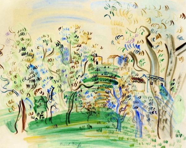 The Forest by Raoul Dufy Oil Painting Reproductions