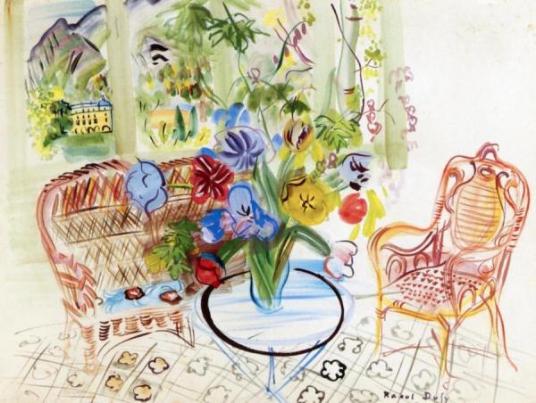 The Gazebo by Raoul Dufy