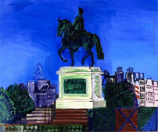The Green Gallant by Raoul Dufy