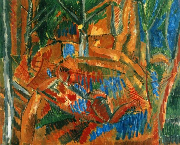 The Hammock by Raoul Dufy