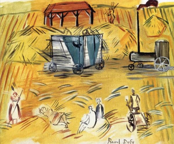 The Harvesters by Raoul Dufy