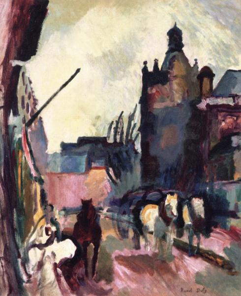 The Hitch by Raoul Dufy