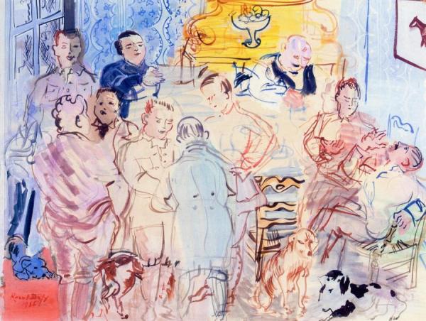 The Hunter's Meal by Raoul Dufy