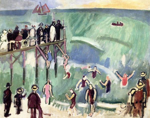 The Jetty by Raoul Dufy