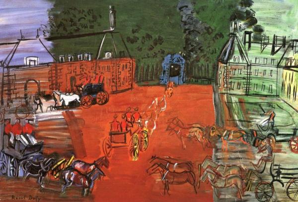 The Le Pin Study Farm by Raoul Dufy