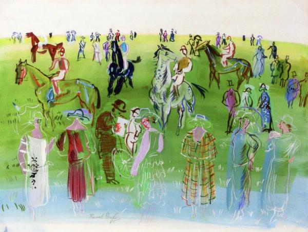 The Mannequins Of Poiret by Raoul Dufy