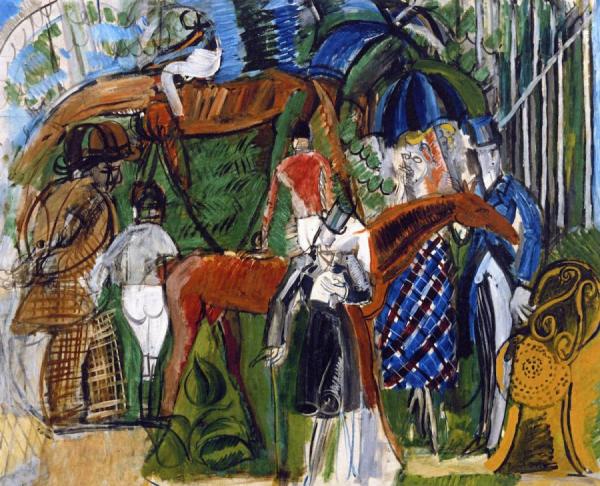 The Paddock by Raoul Dufy