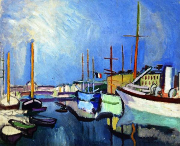 The Port Of Le Havre by Raoul Dufy