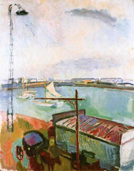 The Port Of Le Havre by Raoul Dufy