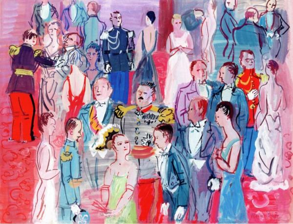 The Presentation Of The Bride by Raoul Dufy