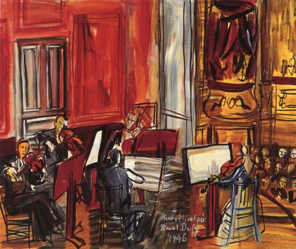 The Quintet by Raoul Dufy