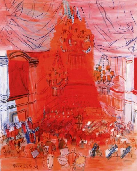 The Red Orchestra by Raoul Dufy