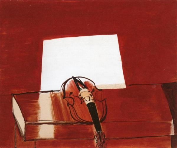 The Red Violin by Raoul Dufy