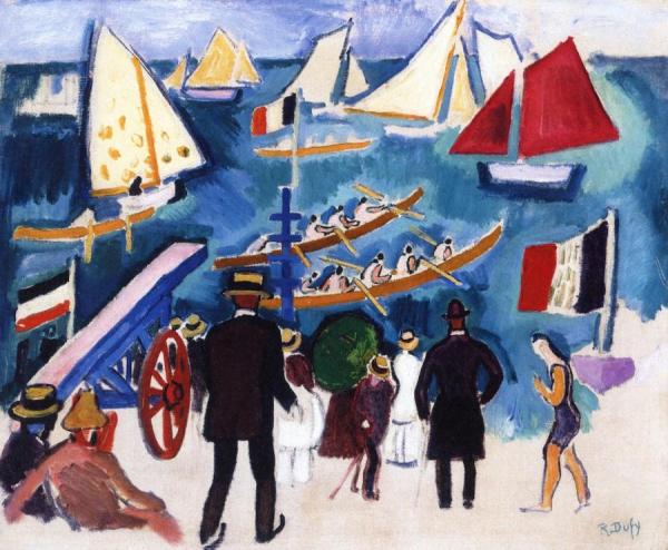 The Regatta by Raoul Dufy