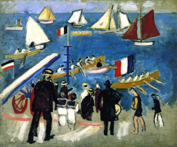 The Regatta by Raoul Dufy