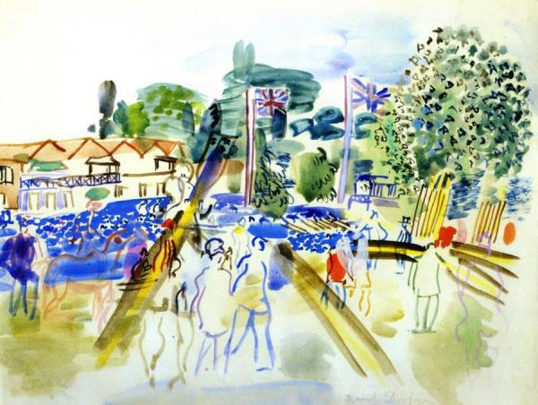 The Regatta At Henlry by Raoul Dufy