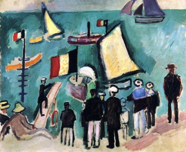 The Regattas by Raoul Dufy Oil Painting Reproductions