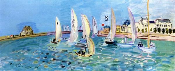 The Return Of The Regatta by Raoul Dufy