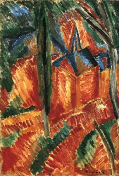 The Road To L'estaque by Raoul Dufy