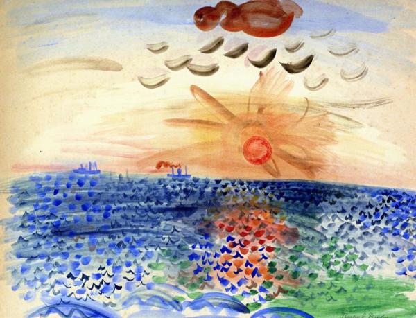 The Sea by Raoul Dufy