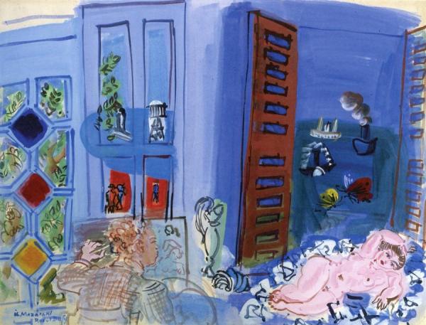 The Studio by Raoul Dufy