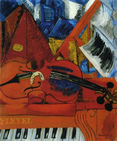 The Violin by Raoul Dufy